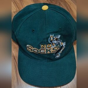 Goofy Hat Company MICKEY Green 'No Socks' Baseball Cap OSFA